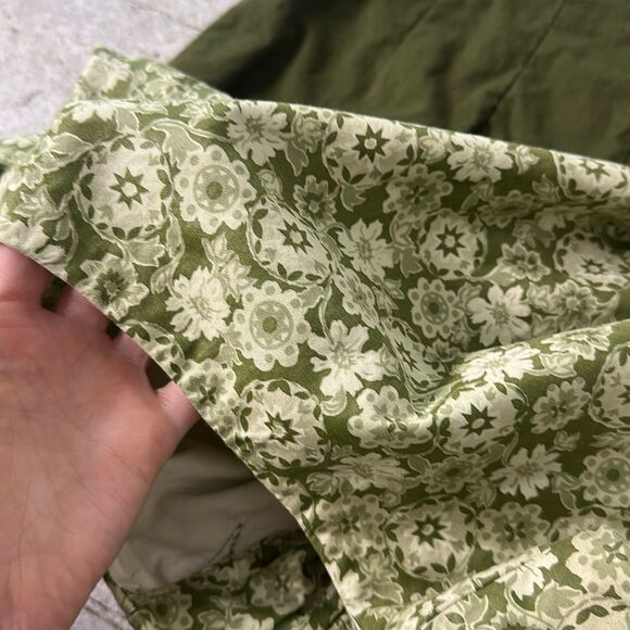 Vintage 50s/60s Floral Peplum And High Rise Short Set - Picture 9 of 10